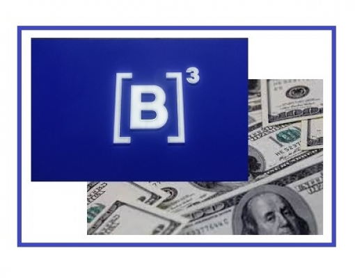 Dólar fecha em alta; Bolsa tem avanço moderado