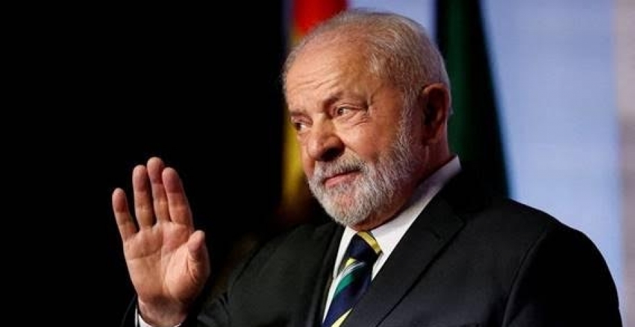 Presidente Lula durante encontro empresarial  em Madri, Espanha 25-04-2023  - REUTERS-Juan Medina 