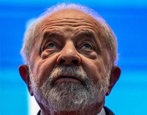 Lula durante inauguração de laboratório de pesquisa na Universidade Federal do ABC, em São Bernardo do Campo (SP) - Nelson Almeida - 2.jun.23/AFP