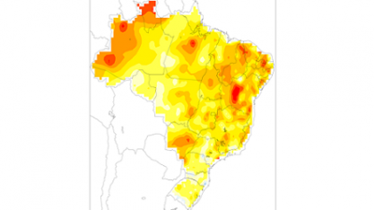 Brasil tem áreas que já estão até 3°C mais quentes, aponta análise do Inpe