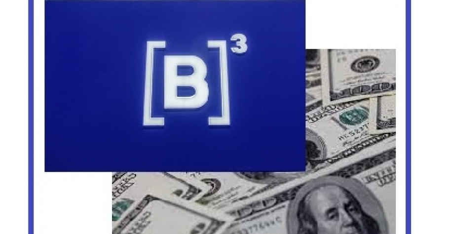 Bolsa cai 0,24% e dólar sobe a R$ 4,897