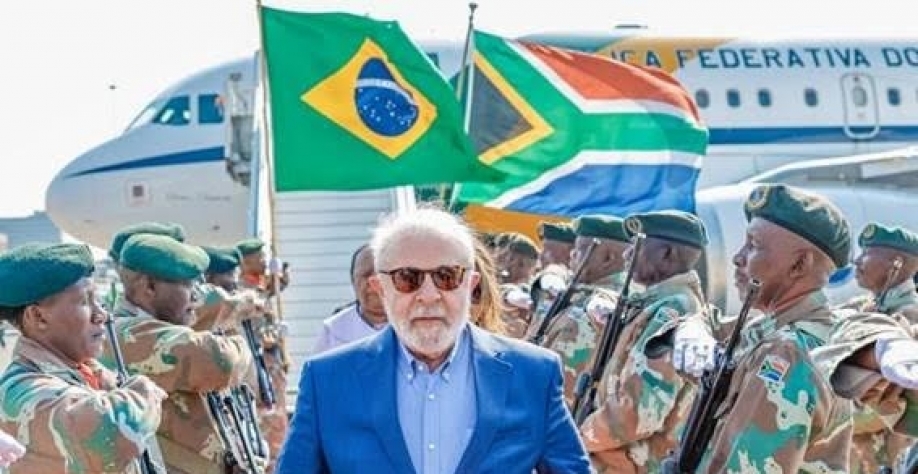África do Sul foi uma das 19 nações visitadas por Lula nos 8 primeiros meses de seu governo. Foto Ricardo Stuckert PR