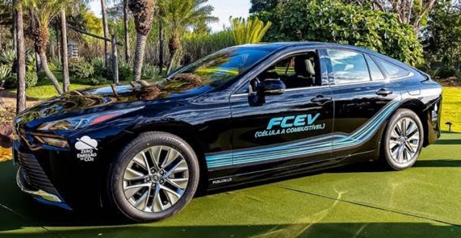 O carro que será abastecido com o primeiro hidrogênio de etanol do mundo