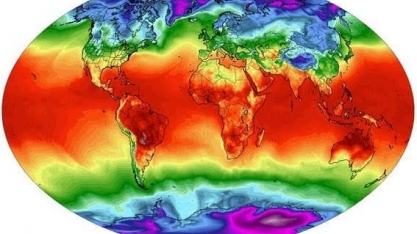 Temperatura diária global fica 2°C acima da era pré-industrial pela 1º vez