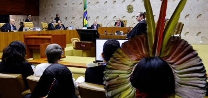 Partidos entram com pedido no STF para validar marco temporal