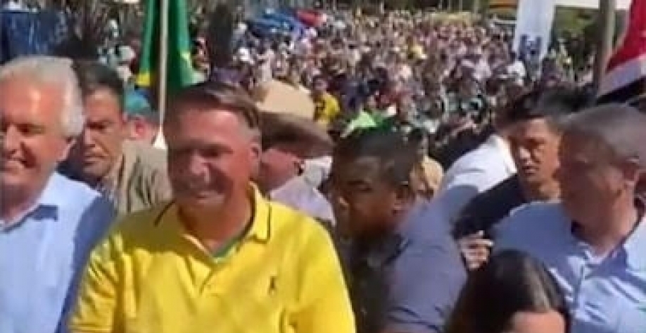 Ao lado de Tarcísio e Caiado,Bolsonaro diz que ‘plantou sementes’ em 4 anos