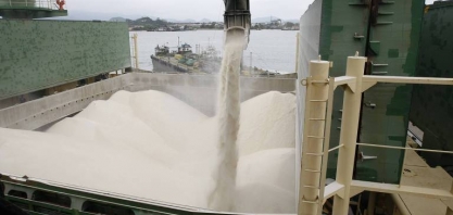 Açúcar/China: USDA mantém estimativa de importação em 4,6 mi de t. 2023/24