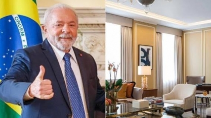 Lula se hospeda com Janja em suíte com diária de R$ 43.986,60. Foto Blog O Antagonista
