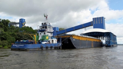 Portos do arco norte representam 31,6% das exportações de milho e soja