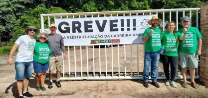 Servidores ambientais iniciam greve em 5 estados