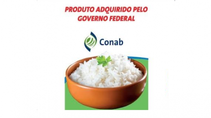 Arroz: Conab realizará novo leilão para compra de 36,63 mil t em 13/6