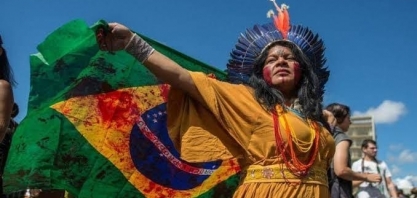 Movimento indígena inicia protestos contra Lula e marco temporal no STF