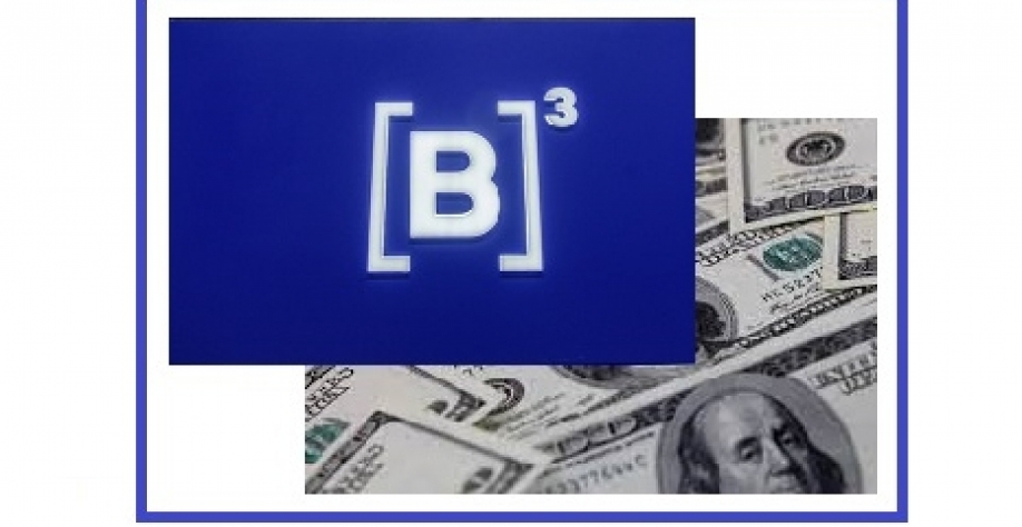 Bolsa fecha em baixa e dólar sobe 1,33% com queda do petróleo