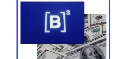 Bolsa fecha em baixa e dólar sobe 1,33% com queda do petróleo