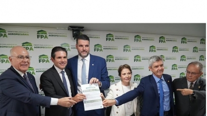 Lupion é reeleito presidente da Frente Parlamentar da Agropecuária até 2027