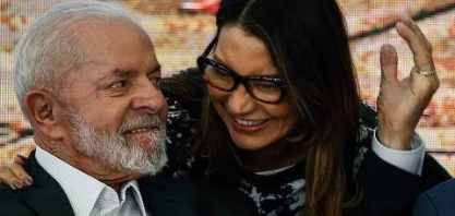 Queda de Janja em pesquisas pode atingir Lula, avaliam lideranças do PT