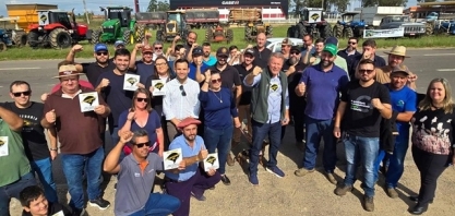 Agricultores do RS estão realizando protestos por soluções ao endividamento
