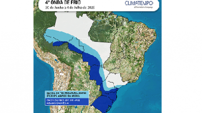 Quarta onda de frio vem aí; veja estados que vão gelar