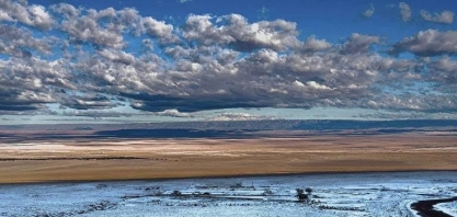 Neva no deserto do Atacama, no Chile, o mais árido do mundo