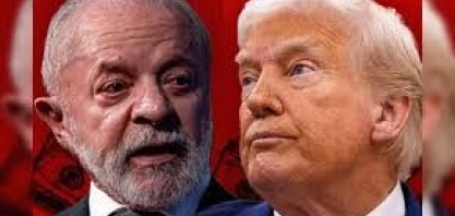 Lula e Trump Foto Reprodução Blog Metrópoles