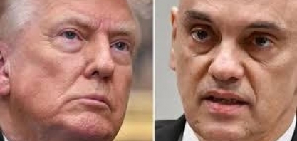 Trump diz que Moraes é 'tóxico' e ameaça estender sanções a quem apoiá-lo