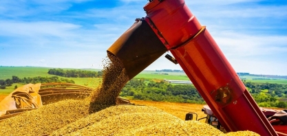 Conab projeta novo recorde na safra 2025/26: 353,8 mi de t de grãos