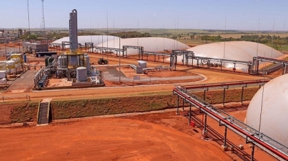 Cocal inaugura planta de biogás com resíduos de cana e esterco de aves
