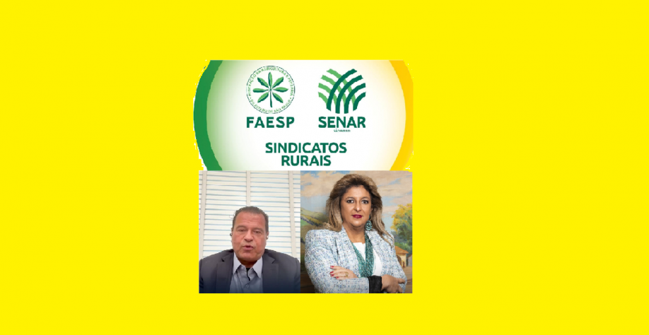 Faesp/Senar: Presidente passa à companheira representação do agro paulista