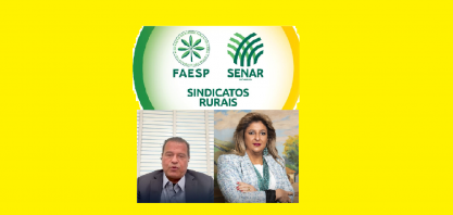 Faesp/Senar: Presidente passa à companheira representação do agro paulista