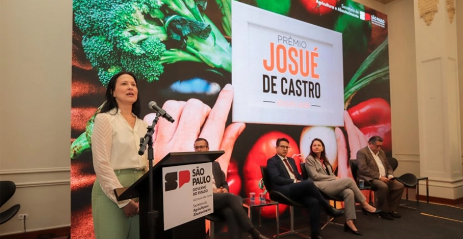 Iniciativa de Araraquara é destaque no Prêmio Josué de Castro