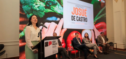 Iniciativa de Araraquara é destaque no Prêmio Josué de Castro