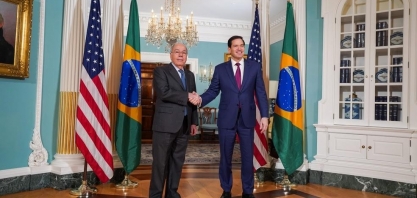 Após reunião com Mauro Vieira sobre tarifas, Rubio comenta encontro