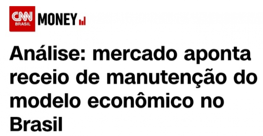 Mercado aponta receio de manutenção do modelo econômico no Brasil