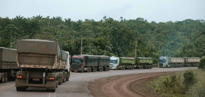 Escoamento de soja enfrenta gargalos no caminho até os portos do Arco Norte