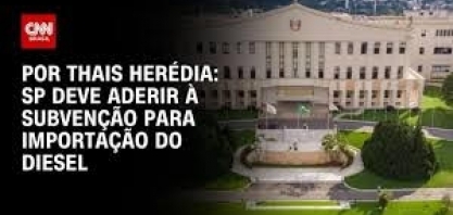 SP deve aderir à subvenção para importação do diesel 