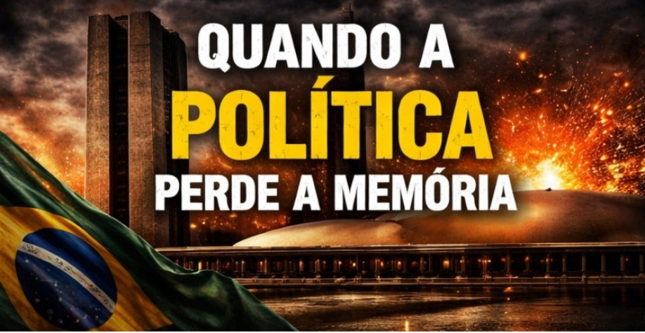 Quando a política perde a memória – Por Rodrigo Simões