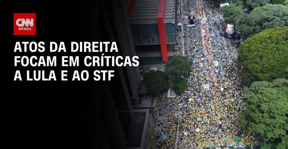 Em ato em SP, Flávio Bolsonaro busca sinalizar unidade com Zema e Caiado