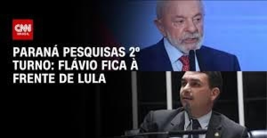Paraná Pesquisas: Flávio tem 45,2% contra 44,1% de Lula no 2º turno