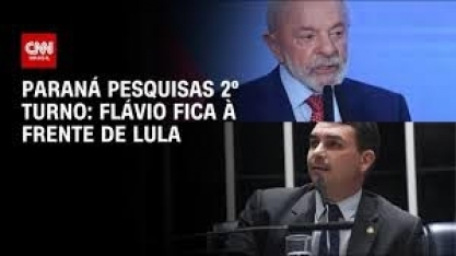 Paraná Pesquisas: Flávio tem 45,2% contra 44,1% de Lula no 2º turno