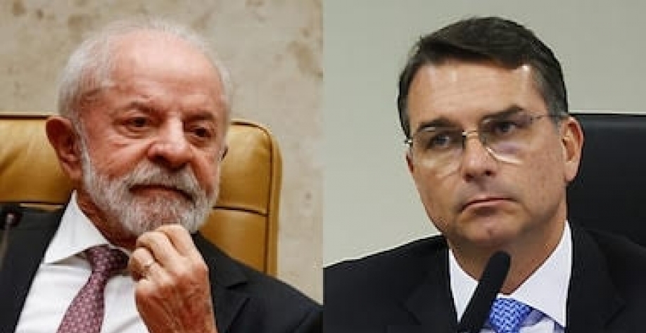 Atlas/Bloomberg: Flávio Bolsonaro tem 47,6% e Lula registra 46,6%