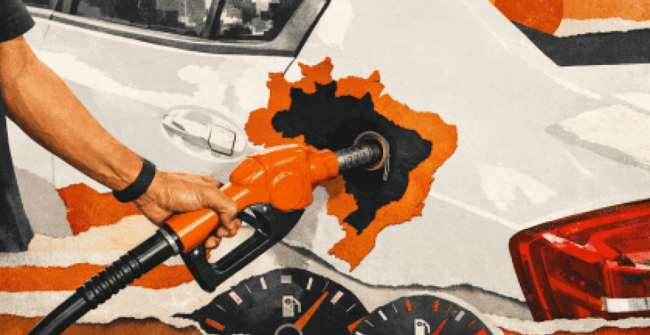 Segundo levantamento da CNN, com base em dados da ANP, esse é o maior valor médio do combustível desde agosto de 2022  • Ilustração gerada por IA       