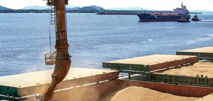 Mesmo com queda em março, exportações do agro bateram recorde no trimestre