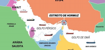 Exportações ao golfo Pérsico caem 31% em março com bloqueio de Hormuz