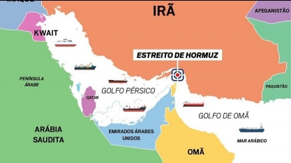Exportações ao golfo Pérsico caem 31% em março com bloqueio de Hormuz
