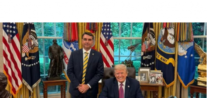 Flávio com Trump aposta em debate sobre facções contra caso Master