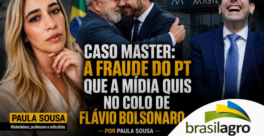 Caso Master: A fraude do PT que a mídia quis no colo de Flávio Bolsonaro