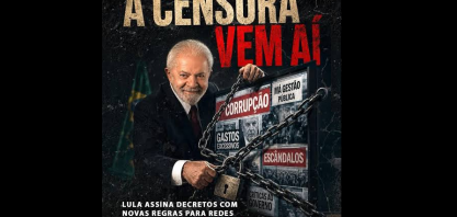 Lula e STF unidos pela censura – Por Lygia Maria