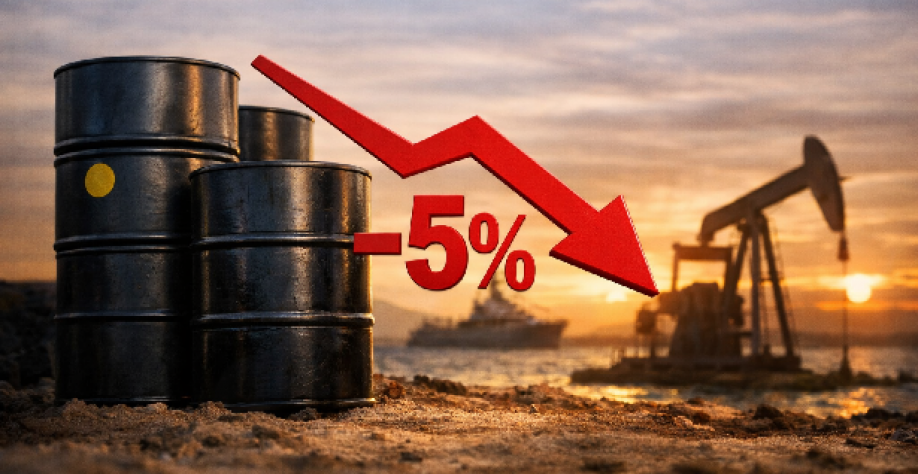 Petróleo cai quase 5% com acordo entre EUA e Irã 