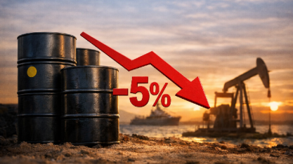 Petróleo cai quase 5% com acordo entre EUA e Irã 