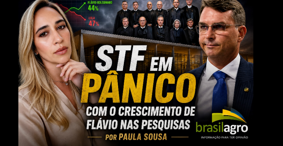 STF em pânico com o crescimento de Flávio nas pesquisas – Por Paula Sousa 
